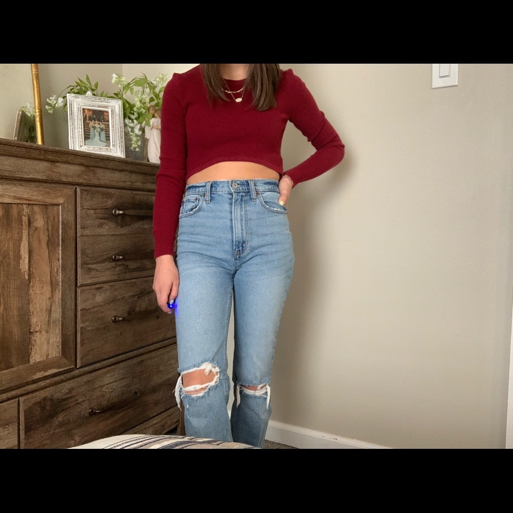 Cropped sweater